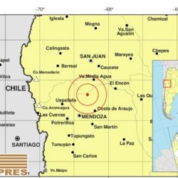 Un temblor de 5 grados sorprendió a los mendocinos