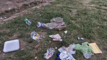 Vecinos mugrosos: así queda el Parque Metropolitano después del fin de semana
