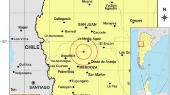 Un temblor de 5 grados sorprendió a los mendocinos