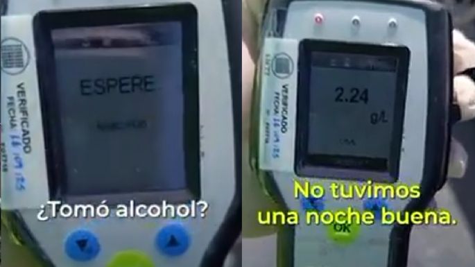Manejaba con 2,24 gramos de alcohol en sangre y le retuvieron la licencia