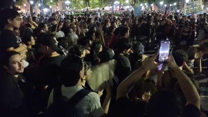 Casi 10 mil personas contra San Jorge por el centro de Mendoza