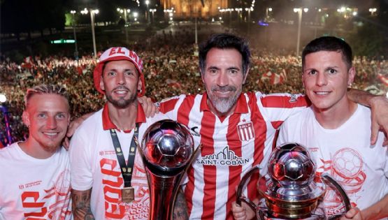 Domínguez aseguró que su continuidad en Estudiantes “no depende de él”