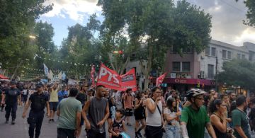 Miles de personas marcharon contra la minería en Mendoza