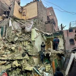 Tragedia en Egipto: se derrumbó un edificio en Guiza