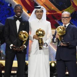Globe Soccer Awards: Dembele fue elegido el mejor jugador