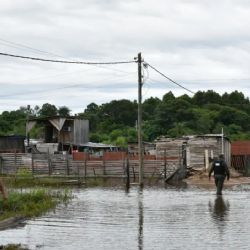 Evacuaron a más de 400 personas por las inundaciones en Corrientes