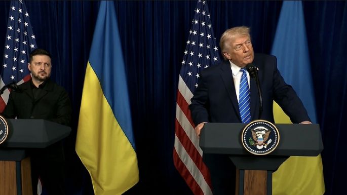 “Estamos en las etapas finales”: Donald Trump recibió a Zelensky en su residencia