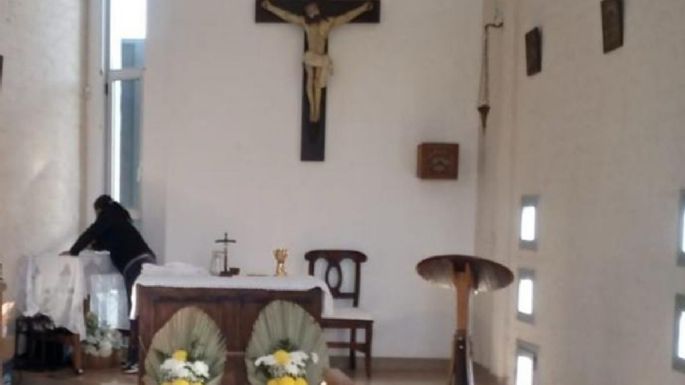 Preocupación vecinal: robaron hasta las donaciones de la capilla del barrio Vertientes del Pedemonte