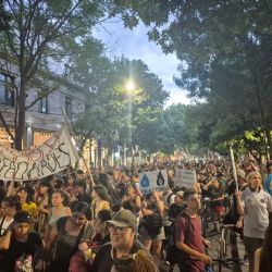 Casi 10 mil personas contra San Jorge por el centro de Mendoza