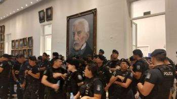 Por San Jorge y posibles manifestaciones, la Legislatura incrementó la custodia policial