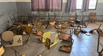 Una locura: estudiantes causaron destrozos porque no les permitieron celebrar