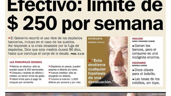 La crisis económica y social del 2001 y su impacto en Mendoza