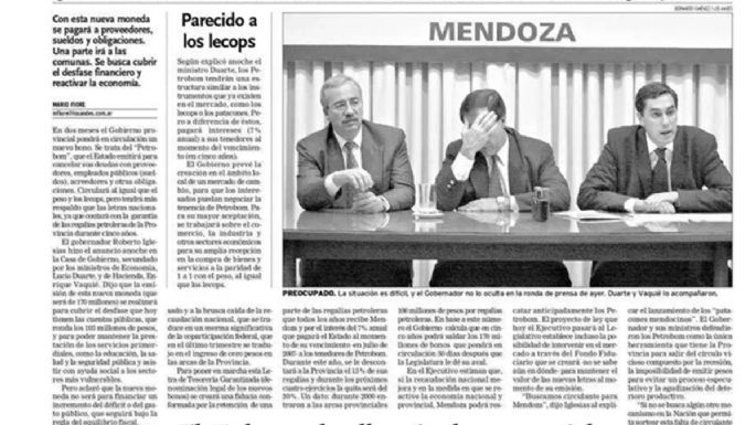 La crisis económica y social del 2001 y su impacto en Mendoza