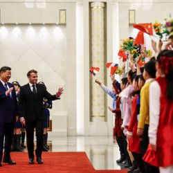 Detalles de la gira de Macron en China