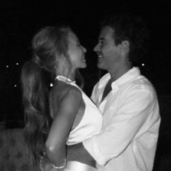 El delicado look de Rocío Pardo para su casamiento civil con Nico Cabré