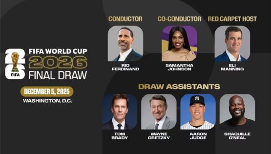 Andrea Bocelli, una de las figuras del sorteo con un panel ajeno al fútbol