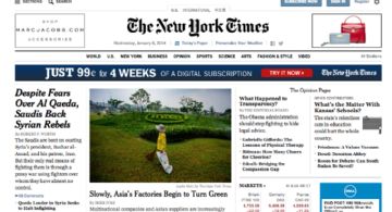 La Casa Blanca crea un salón de la vergüenza para los medios de comunicación