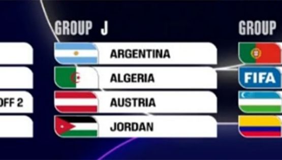 Elijo creer: la Argentina en el grupo J con las iniciales "AAAJ"