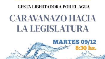 El martes también llegará gente del Este y Lavalle en caravana para apoyar el rechazo a San Jorge