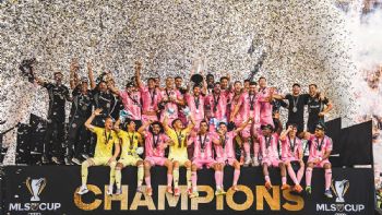 Con dos asistencias de Messi, Inter Miami es el campeón de la MLS