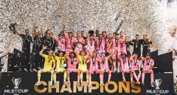 Con dos asistencias de Messi, Inter Miami es el campeón de la MLS