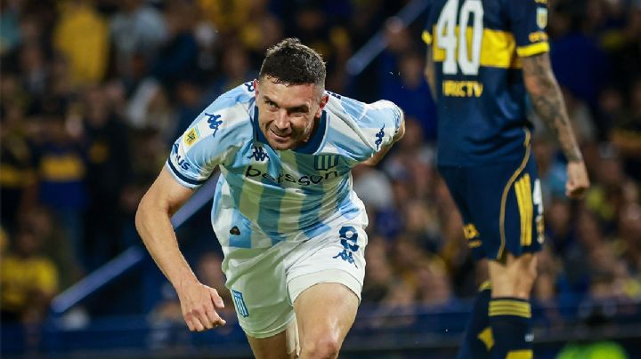 Maravilla Martínez: “Me gustaría ser el máximo goleador de Racing en este siglo”