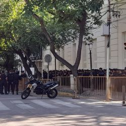 Amplio operativo policial en el centro por las marchas antimineras