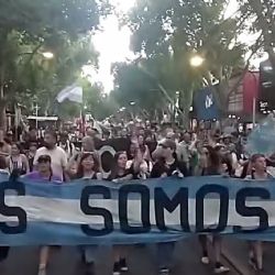 Unas 20 mil personas volvieron a las calles de Mendoza