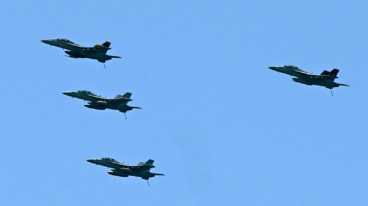 Aviones de combate estadounidenses F-18 ingresaron al espacio aéreo venezolano