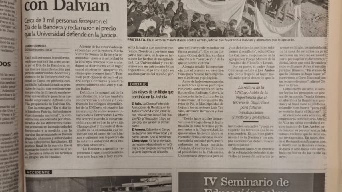 Dalvian-UNCuyo: una historia de poder que lleva casi cuatro décadas