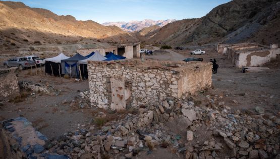 El Gobierno realizó una audiencia en el medio de la montaña por otro proyecto minero de Uspallata