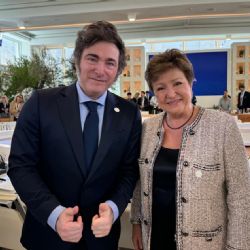 Elecciones legislativas: Kristalina Georgieva llamó a votar por Milei