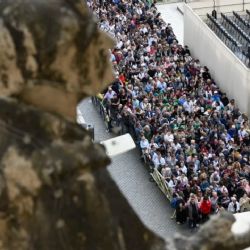 El papa Francisco ya descansa en Santa María