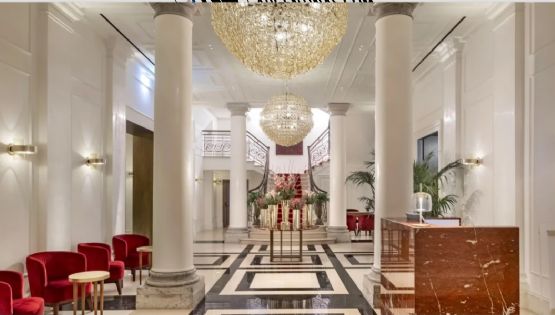 Cuánto cuesta el lujoso hotel donde se aloja Milei en Roma