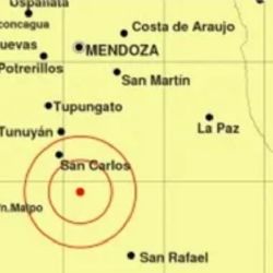 Fuerte sismo se sintió en el Valle de Uco