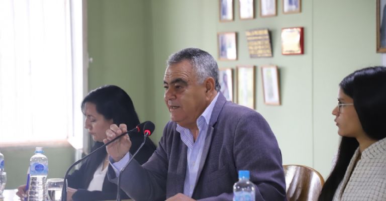 Edgardo gonzález, intendente de Lavalle.