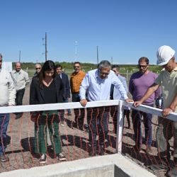 Cornejo inauguró el acueducto Monte Comán - La Horqueta