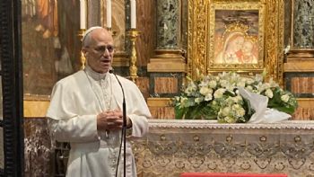 Colombo se reunió con el Papa León XIV