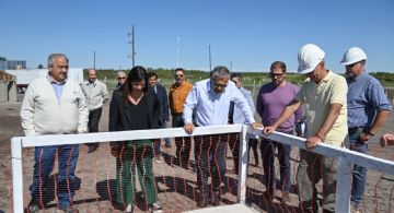 Cornejo inauguró el acueducto Monte Comán - La Horqueta