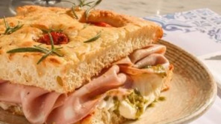 Imperdible: así se hace la focaccia con pesto y mortadela