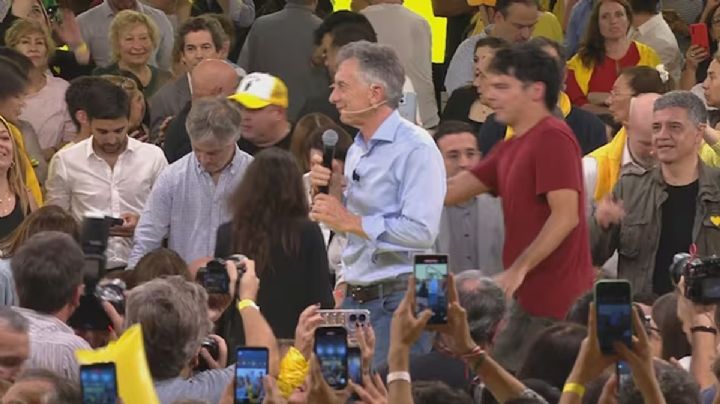 El PRO cerró campaña en CABA y Macri lanzó críticas a Bullrich
