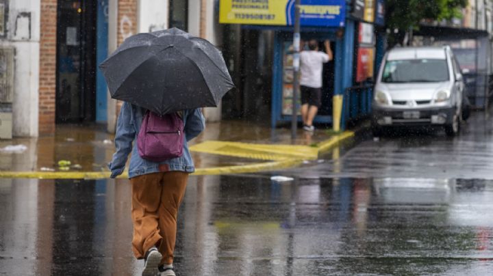Pronóstico: alerta amarilla por lluvias en el Gran Mendoza