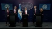 Foto ilustrativa de la nota titulada: La reacción de Caputo ante una pregunta sobre los dólares en el exterior de funcionarios
