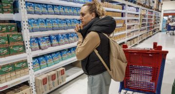 Fuerte salto de la inflación en alimentos