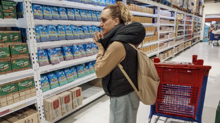 Fuerte salto de la inflación en alimentos