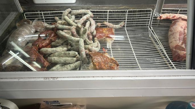 Intentaban vender 260 kilos de carne en mal estado