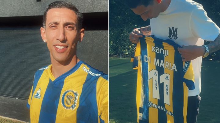 Cuánto cuesta la camiseta de Ángel Di María en Rosario Central