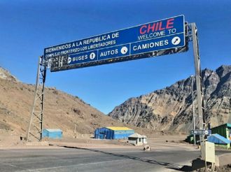 Reabrió el paso Cristo Redentor tras el paso de un temporal