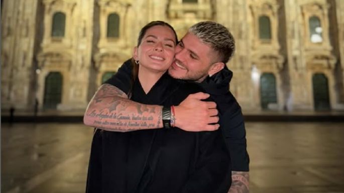 La China Suarez y Mauro Icardi se mostraron juntos y comprometidos