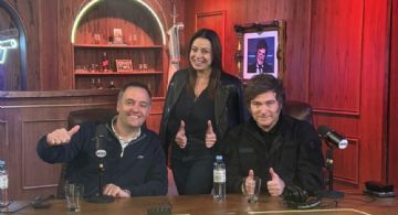 Milei calificó a los periodistas de "prostitutas"